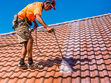 Apply Roof Tile Sealer